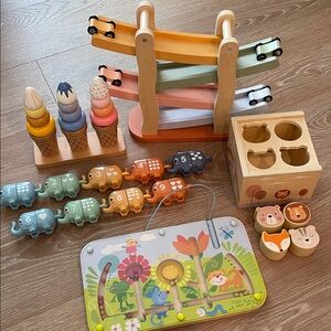 Wooden Baby Toy Set